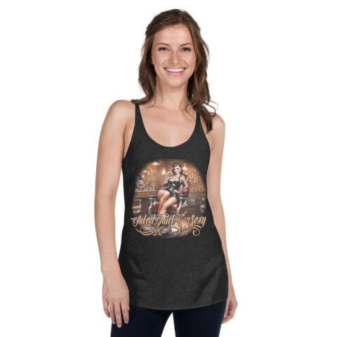 Inked Thick and Sexy Women's Racerback Tank