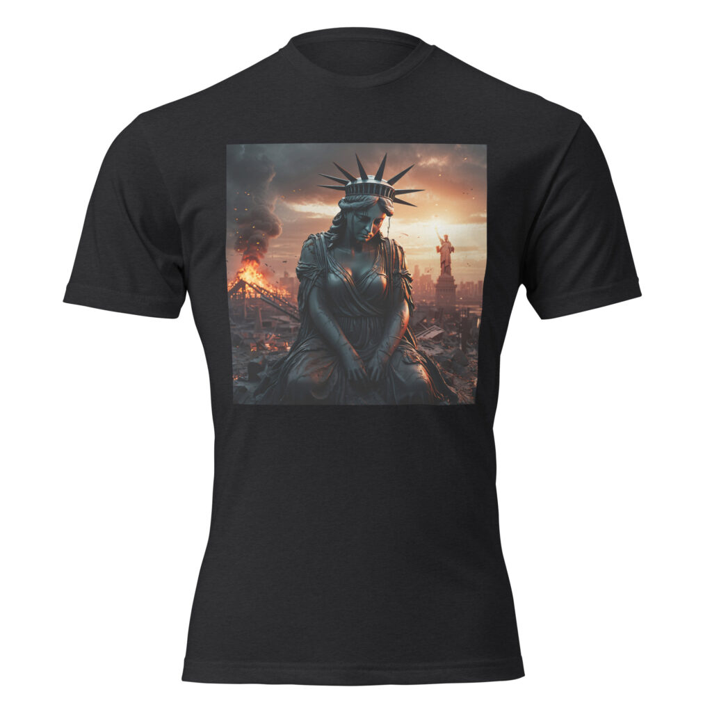 Freedom is Lost Unisex Fitted T-Shirt - Next Level 6210