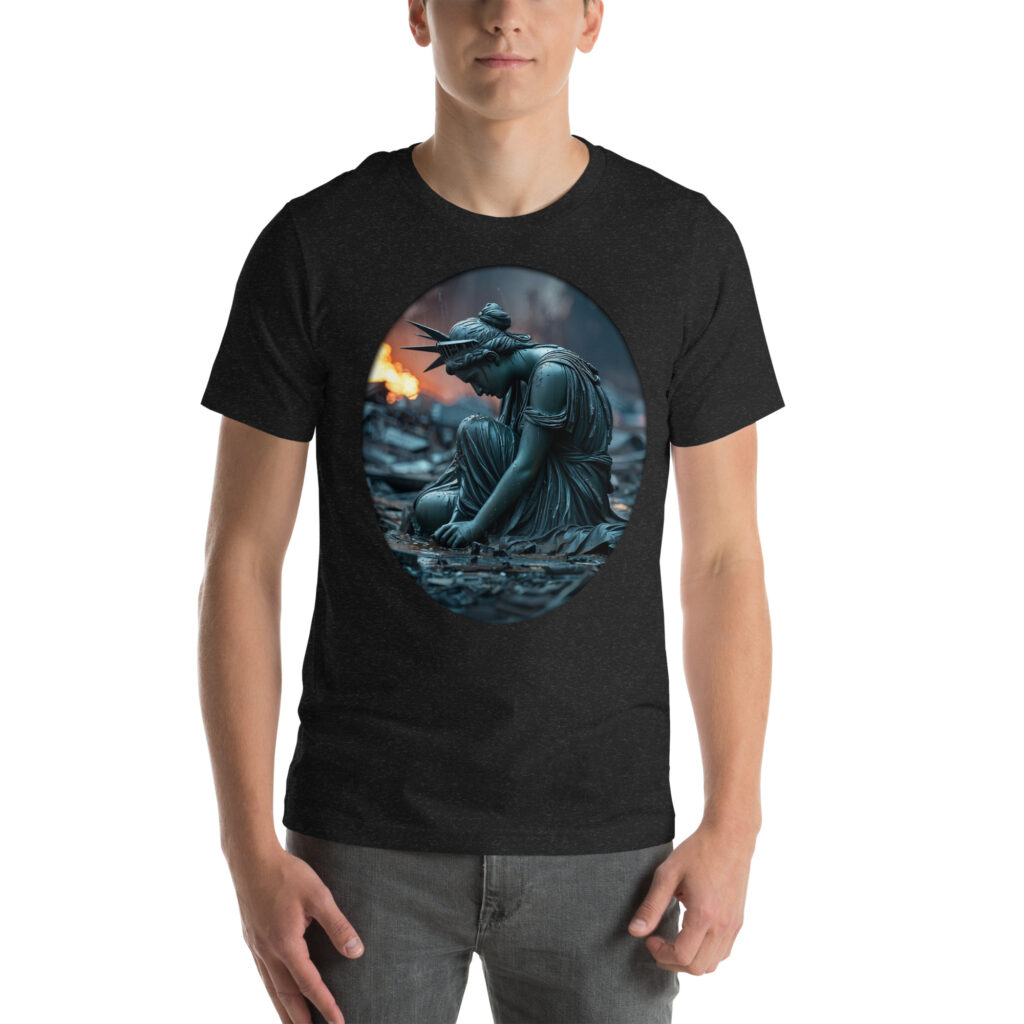 Liberty Crushed  Unisex t-shirt