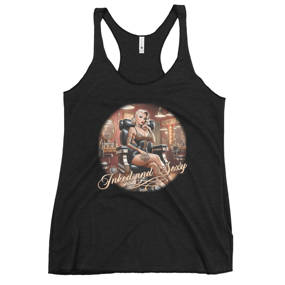 Inked and Sexy   Women's Racerback Tank
