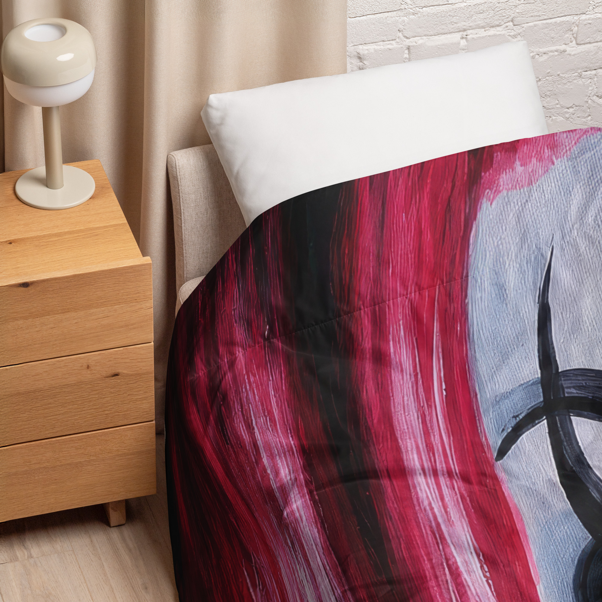 Stitch Clown Girl Comforter