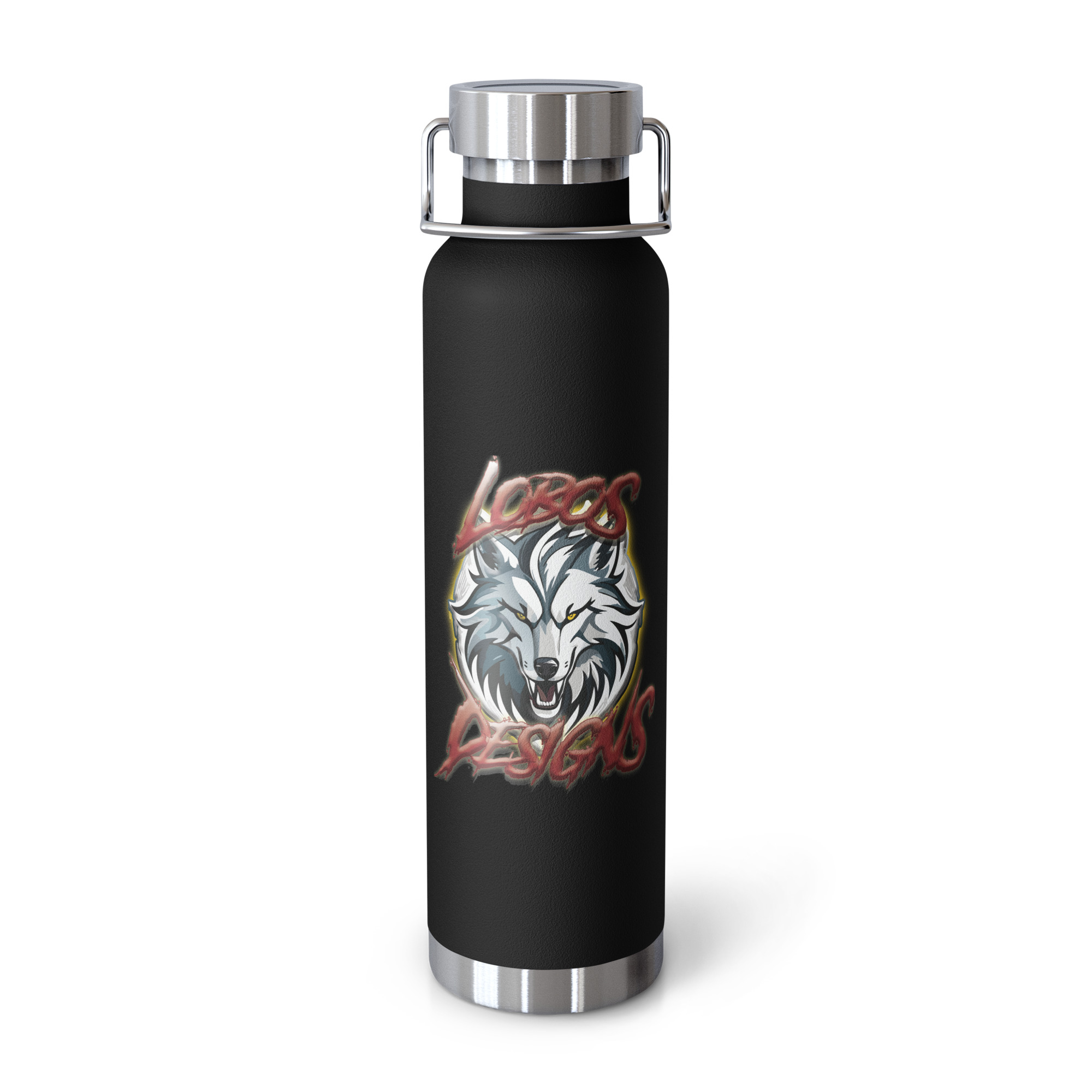 Lobo's Designs Copper Vacuum Insulated Bottle