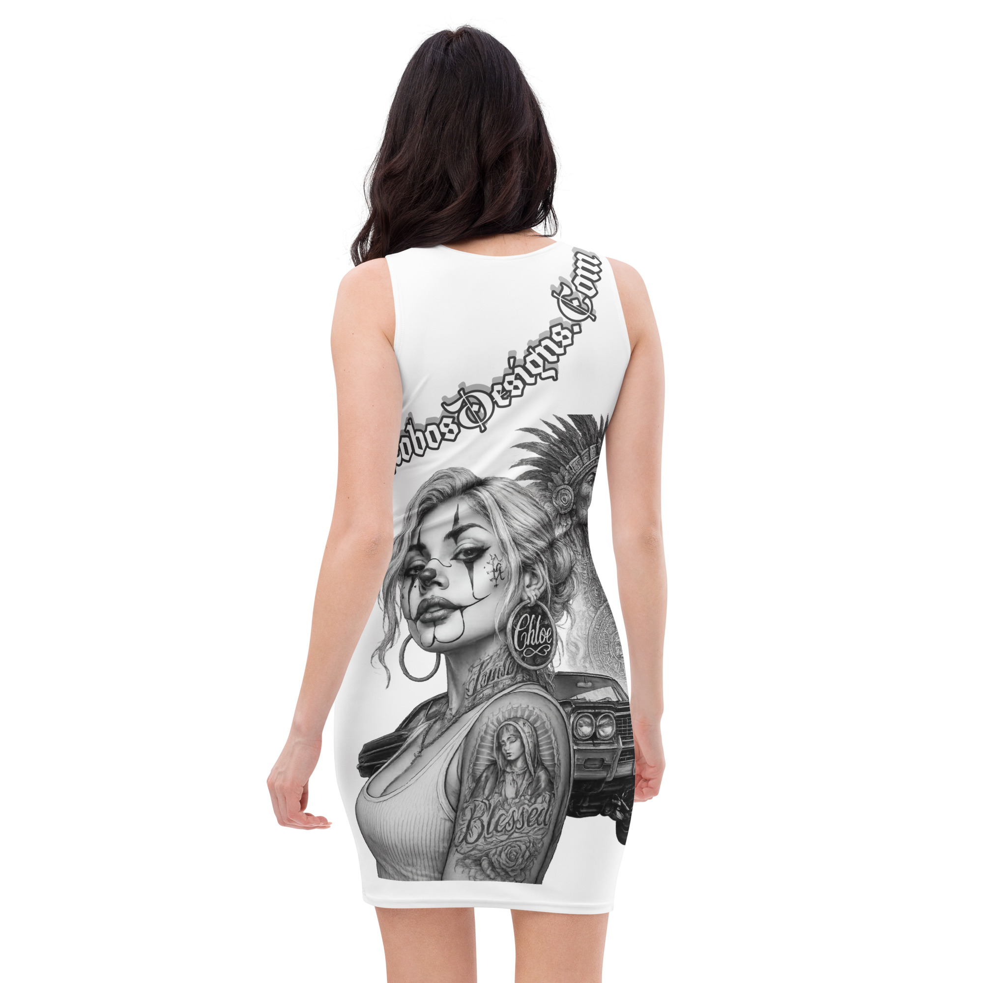 Aztec Lowrider Bodycon dress - Image 5