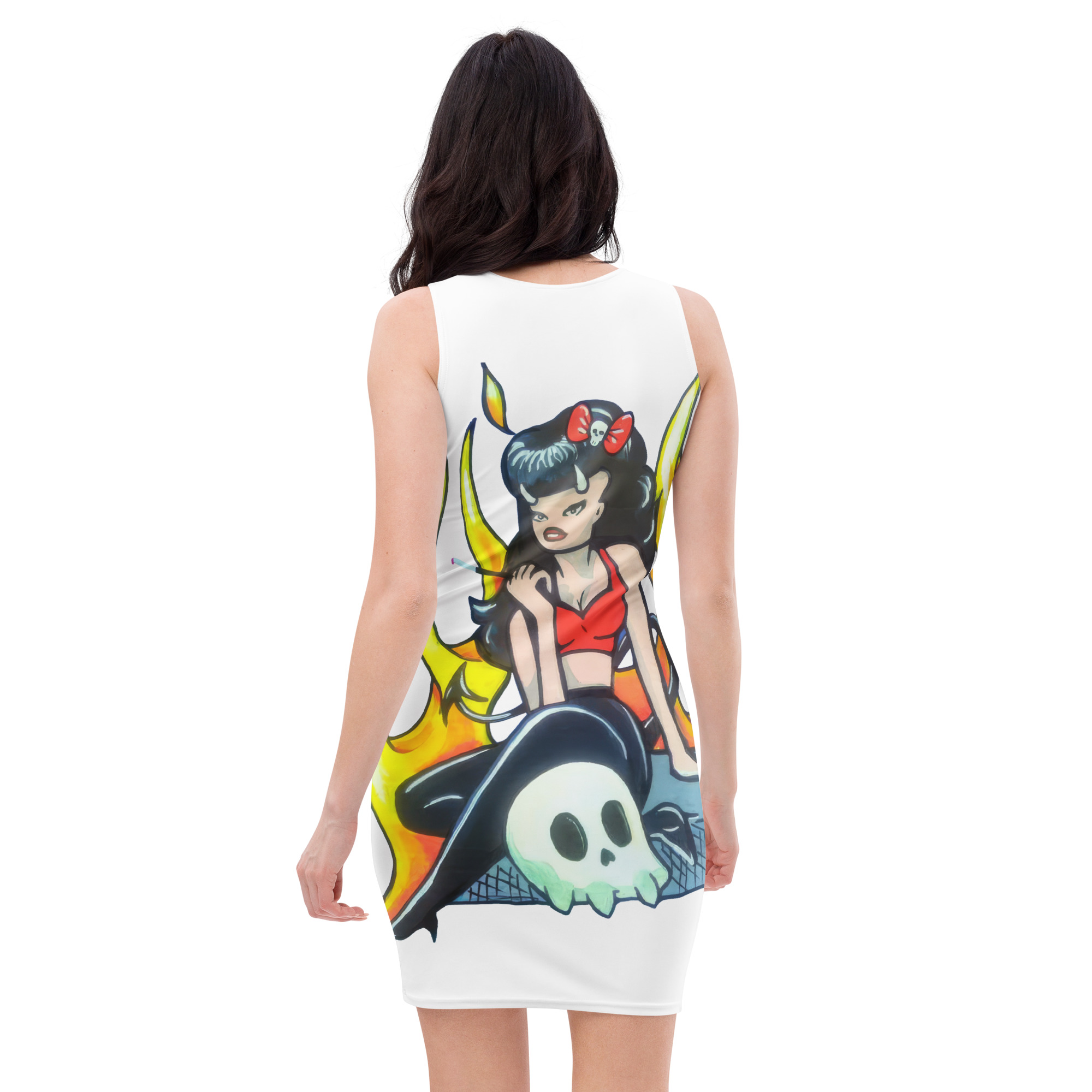 Lowbrow Devil Girl Bodycon dress - Image 2