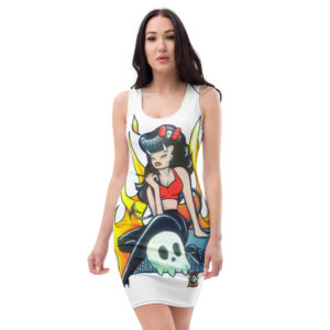 Lowbrow Devil Girl Bodycon dress