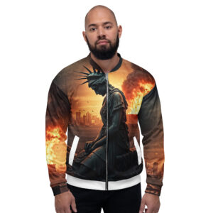 The Death of Liberty Unisex Bomber Jacket
