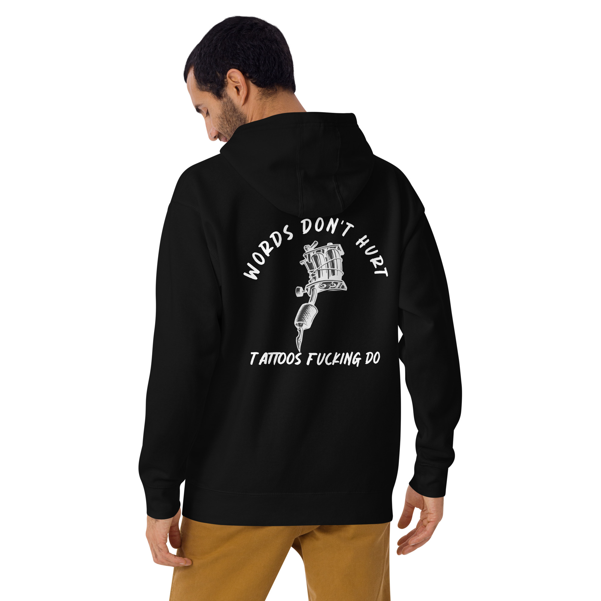 Tattoos Hurt Unisex Hoodie