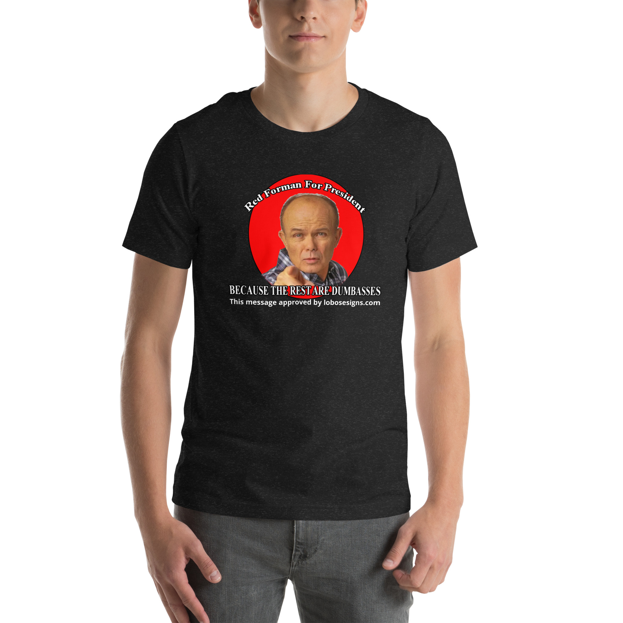 Red For Pres Unisex t-shirt