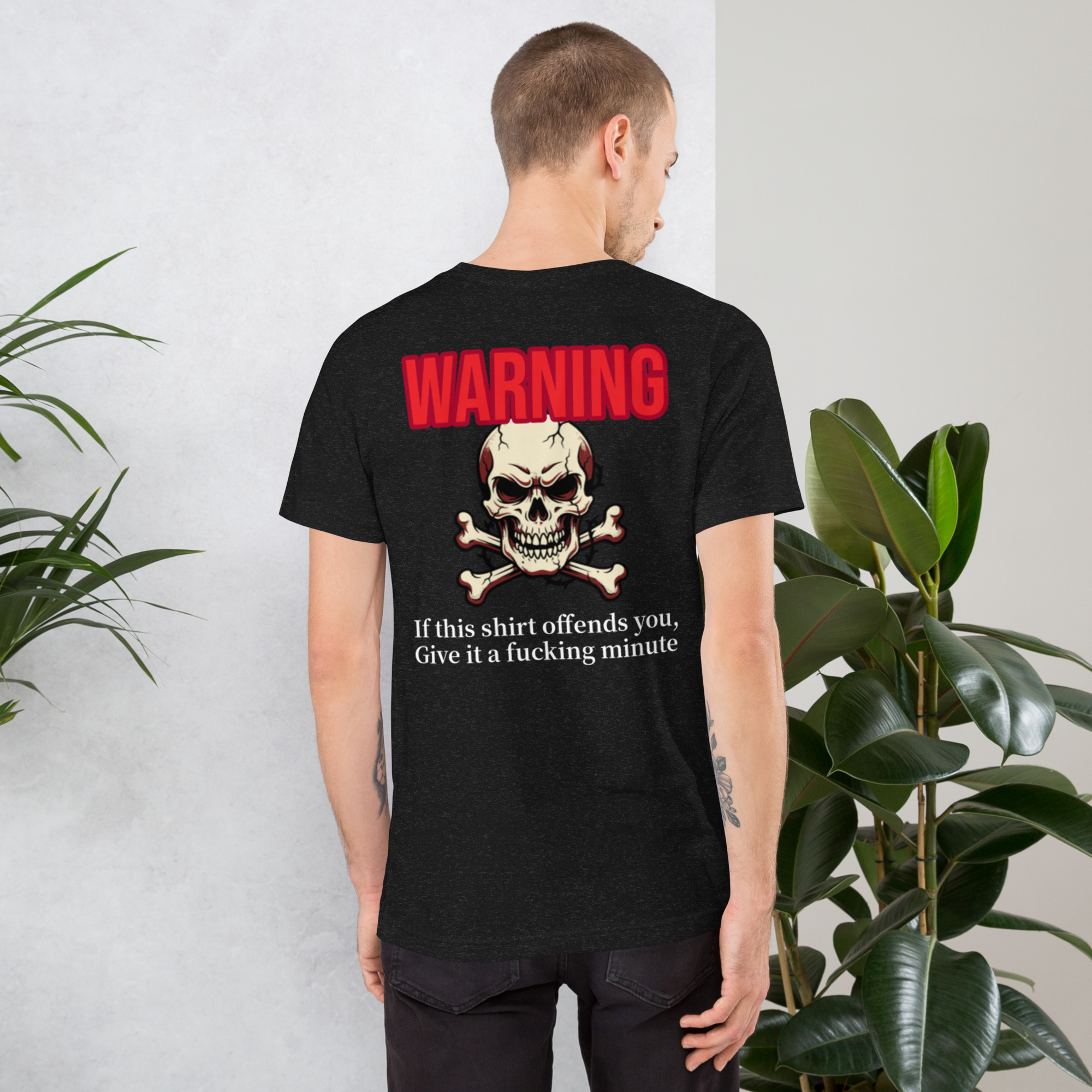 Give it a minute Unisex t-shirt - Image 2