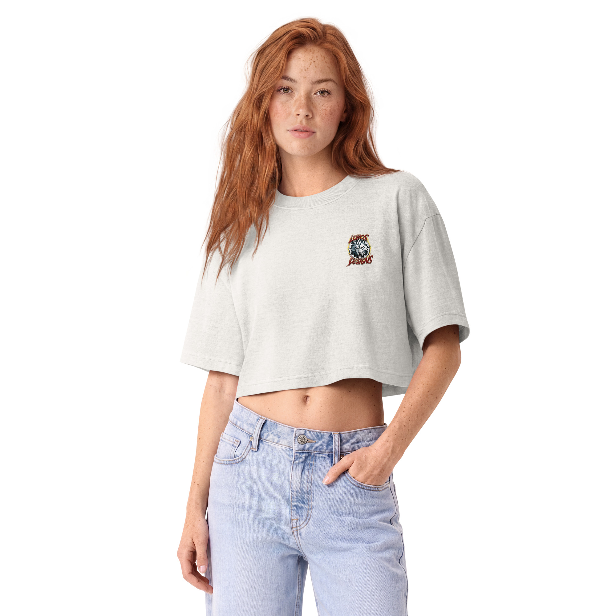 Life is messed up Women’s cropped tee - Image 4